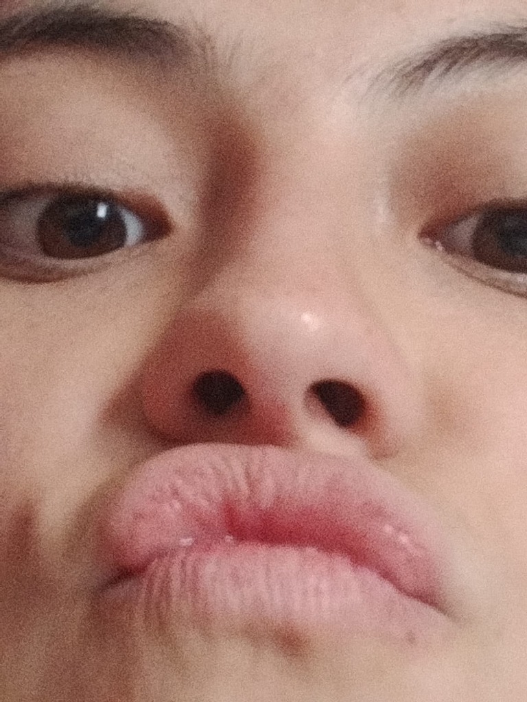Rostro motivacional gracioso